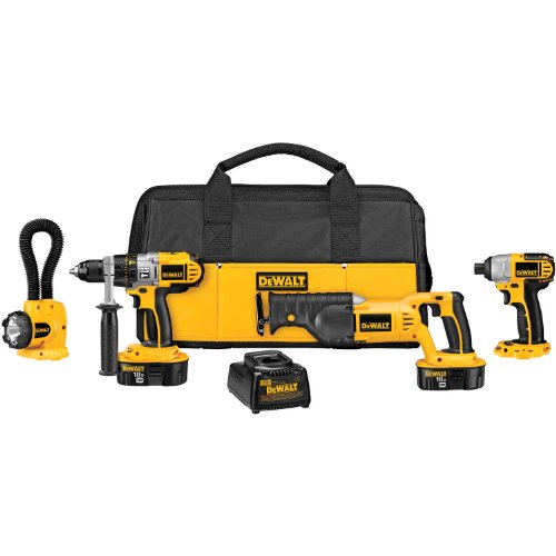 UPC 885911132305, DEWALT DCK455X 18-Volt XRP Cordless 4-Tool Combo Kit