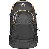 TETON Sports Oasis 1200 3-Liter Hydration Backpack; Day Pack Perfect for Hiking, Cycling, Biking, Climbing, Hunting, Running, and Outdoor Activities; 3L Water Bladder Included; Sewn-in Rain Cover; Black