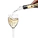 Best Iceless Wine Chiller - Wine Chilling Rod - Aerating Wine Pourer - Wine Chiller Stick Bonus Items -By Vita Bene (Steel)