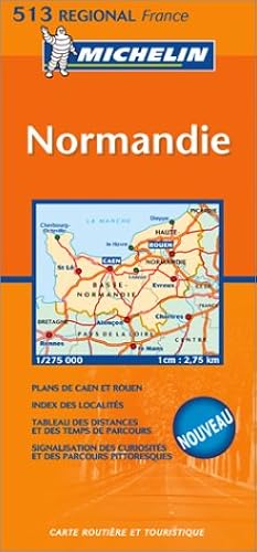 Download Carte routière : Basse-Normandie, Haute-Normandie PDF