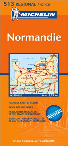 Amazon Fr Carte Routiere Basse Normandie Haute Normandie Cartes Regional Michelin Livres