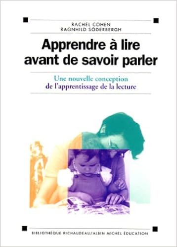 Apprendre A Lire Avant De Savoir Parler Amazon Fr Cohen Rachel Soderbergh Ragnhild Livres
