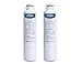 2 Pack Samsung DA29-00020B Refrigerator Water Filter Replacement Compatible With Fridge DA29-00020A, HAF-CIN, EXP 46-9101,DA29-00019A by JETERY