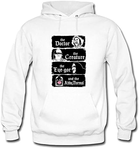 XLTFFCK The doctor The creature The eye-gor and The abnormal Cotton Hoodie Sweatshirt For Mens