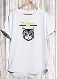 Gucci Tshirt Shirt T-shirt, Gucci Cat Shirt, Gucci Tshirt For Men Women, Gucci Tshirt Shirt, Gucci Shirt, Gucci Clothing, Designer Tshirt
