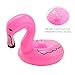 PAMASE 18 Packs Pool Inflatable Floating Drink Beverage Beer Cup Holders, Floatable Coasters of Flamingo, Coconut Palm, Lemon, Watermelon and Pineapple