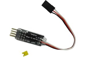 ZYNCUE SBUS to PWM Decoder for Steering Gear, Compatible with Receivers with SBUS Output for Jumper R1/R8, Radiolink, Frsky D