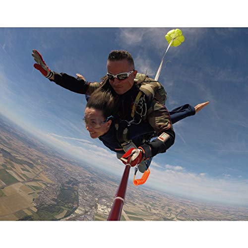 Waterproof Action Camera Floating Hand Grip + Steel-cored Anti-Loose Dive Wrist Strap Safety Tether for GoPro Sony Olympus Underwater Sports Motion Camcorder Diving Surfing Snorkeling Drifting Photo