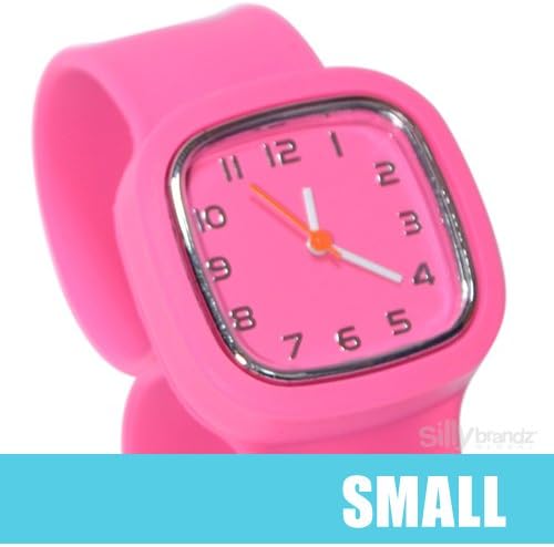 Slap Watch Square Small Pink