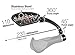 Bicycle Bike Handlebar Safe Stainless Steel Lens Left Mirror