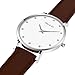 June & Ed Quartz Stainless Steel Women's Watch with Sapphire Crystal Dial Window W-2001
