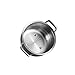 Tramontina 80101/018DS Gourmet Prima Stainless Steel Steamer Insert,10 inch, Made in Brazil