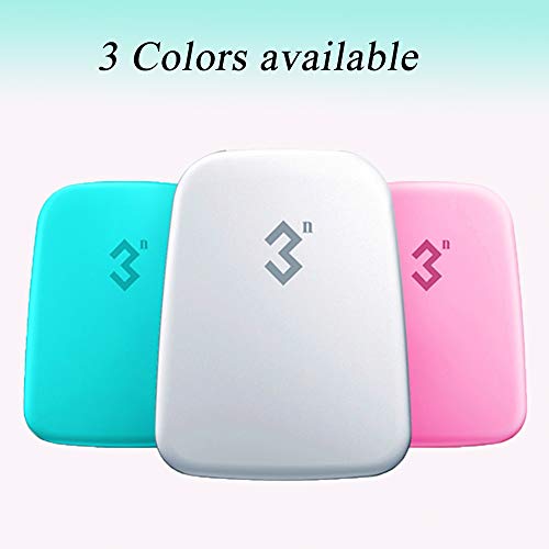 Woniutch 6 Pack Bulk Contact Lens Case Travel Kit with Mirror, (White)