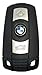 Horande Replacement Keyless Entry Smart Remote Control Key Fob Case For BMW 3 5 Series BMW X5 BMW X6 BMW Z4 Key Fob Cover