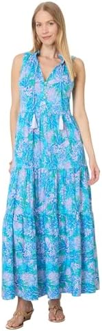 lilly pulitzer pearce maxi dress Lilly Pulitzer | Dresses | Nwt Lilly Pulitzer Pearce Maxi Dress Gecko Green Tiger Sunrise Size Large