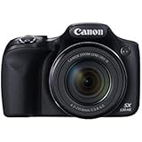 Canon PowerShot SX530 HS 16.0 MP CMOS Digital Camera with 50x Optical IS Zoom, Built-in WiFi, 3-Inch LCD and HD 1080p Video - Black (Certified Refurbished)