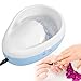 Jet Bubble Spa Massage Bowl, Vibrating Hand Bowl, for Nail Polish Remove, Dead Skin Softening and Beauty Both Hands Care