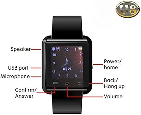 smart watch u8s bluetooth wrist watch