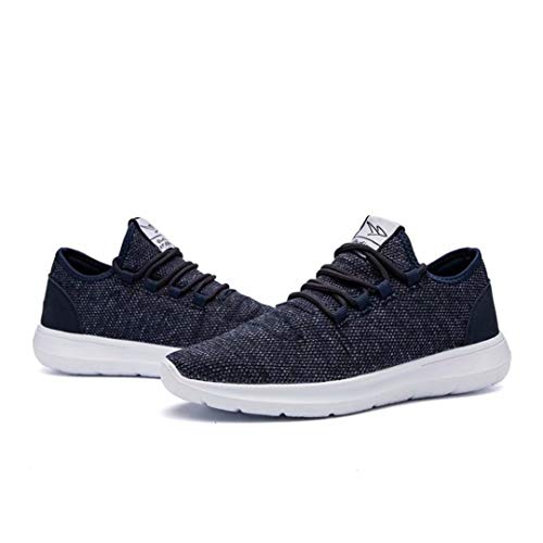 Srenket Mens Casual Athletic Sneakers Comfortable Running Shoes Light Tennis Zapatos Footwear for Men Walking Workout Blue47