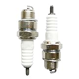 JRL 2pcs Spark Plug For 49cc 60cc 66cc 80cc 2 Stroke Engine Motorized Bicycle Bike