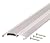 M-D Building Products 8102 3-3/4-by-3/4-by-36-Inch Deluxe Low Threshold with Vinyl Seal, Aluminum