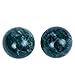 2'' Blackish Green Marble Baoding Chinese Health Stress Exercise Balls Craft Collection (Box-Packed)