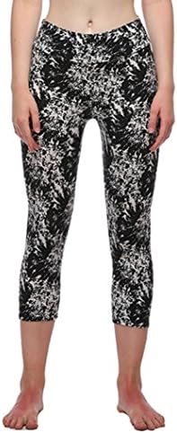 Shensee Colorful High Waist Fitness Yoga Sport Pants Printed Stretch Cropped Leggings