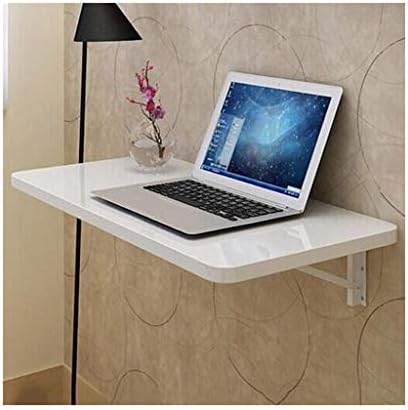 LQQGXLPortable Folding Table Folding Computer Desk, Wall-Mounted Bulkhead Rack. (Color : A, Size : 6035cm)