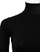 NINEXIS Women's Long Sleeve Turtle Neck Knit Sweater Top with Plus Size