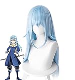 That Time I Got Reincarnated as a Slime Rimuru Tempest Cosplay Wig Cosplay Costume Hair Blue2