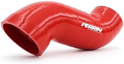 Amazon Com Perrin Performance Afta Maf Intake Charge Air Box Hose Red Psp Int 350rd Automotive