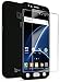 Galaxy S7 Case, Bastex Full Body Slim Fit Ultra Thin Light Weight Hard Snap-On Case with Tempered Glass Screen Protector for Samsung Galaxy S7- Black