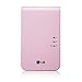 New LG Portable Mobile Pocket Photo PD241T Printer [Pink] (Follow-up model of PD239) Bluetooth Wireless Printing for iOS, Android and Windows OS