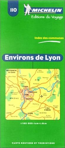 Download Carte routière : Environs de Lyon, N° 110 PDF