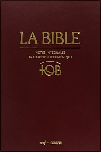 TÉLÉCHARGER LA BIBLE TOB POUR ANDROID GRATUIT