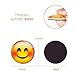 Lesfit Emoji Magnets, 12 Pack 3D Funny Cute Smiley Magnetic Emoji Face for Whiteboard and Refrigerator (1.18 inches)…