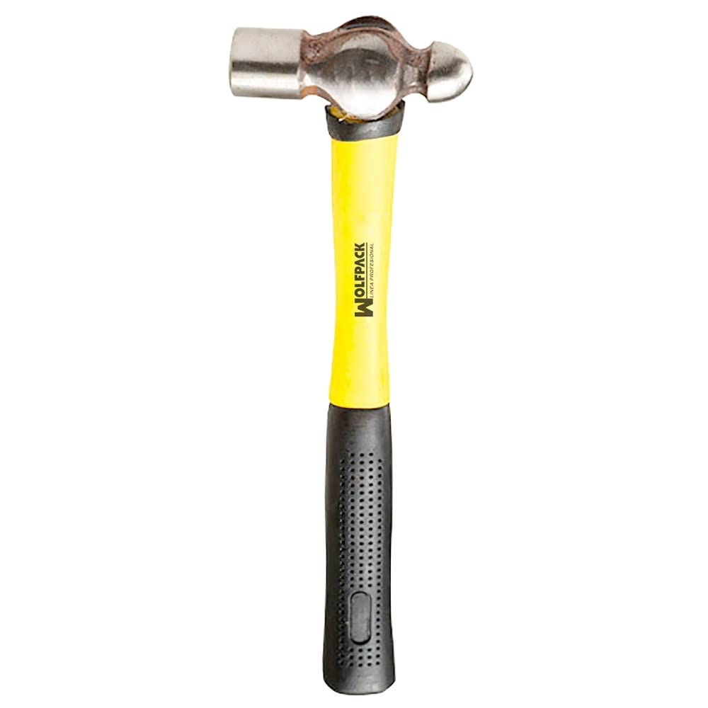 Wolfpack 2360514 – Ball Hammer 500 g Fibre Glass Handle