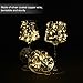 HAOSEE 20 Pack Led Fairy Lights Battery Operated,20 LED Silver Wire Firefly Lights,7ft Waterproof Mini Led Starry String Lights for Wedding Party Mason Jars DIY Christmas