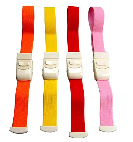 Tourniquets 4 x Valuemed® Mixed Colour Medical Tourniquets