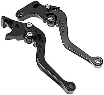 TY For Yamaha FZ1 FAZER/GT FZ6R FZ8 XJ6 FZ6-Fazer/S2 Short Brake Clutch Levers Black-a