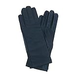 Isotoner Womens Knit Lined Spandex Winter Glove, Navy