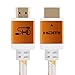 SHD HDMI Cable 4kx2k Ultra 2.0V Support 3D,Ethernet,1080P -50Feet-Golden
