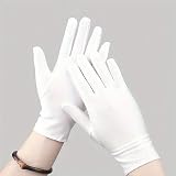 ROMAXO 2 Pairs 100% Cotton Moisturising Gloves for Eczema Dry Hands view 3