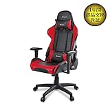 Arozzi Verona V2 Advanced Racing Style Gaming Chair with High Backrest, Recliner, Swivel, Tilt, Rocker and Seat Height Adjustment, Lumbar and Headrest Pillows Included, Red