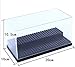 Acrylic Display Case/Box 2 Steps Perspex Dust Proof Show Any Minifugures and Vinylmation (Grey)