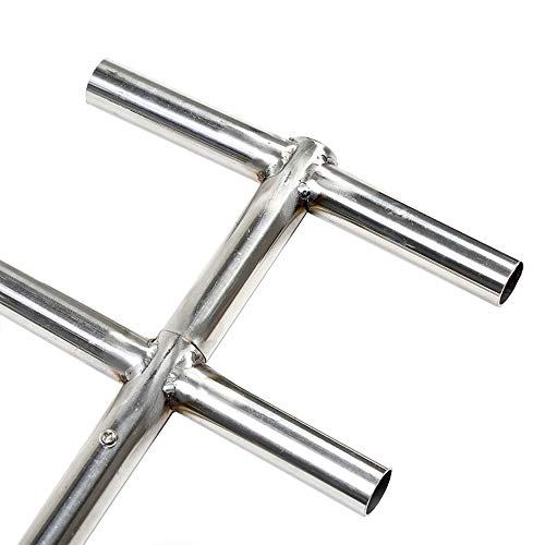 Stainless Steel Grains Powder Granule Sand Cement Soil Wheat Rice Bean Sampler Solid Sampling Probe Thief 40 inch (19mmX1m(3slots))