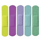 50 Bandages Curad Medline Neon Adhesive Box Case Band-aids Kid Children Color