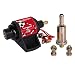 CarBole 42S Electric Gasoline Fuel Pump Universal 5/16 inch Inlet and Outlet 12V 1-2A 28GPH 2-3.5 PSI Operating Fuel Pressure 2-wire Design