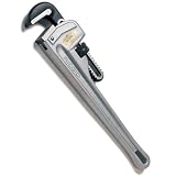 RIDGID 47057 Model 812 Aluminum Straight Pipe Wrench, 12-inch Plumbing Wrench