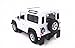 Welly Land Rover Defender 1/24 Scale Diecast Model Car White